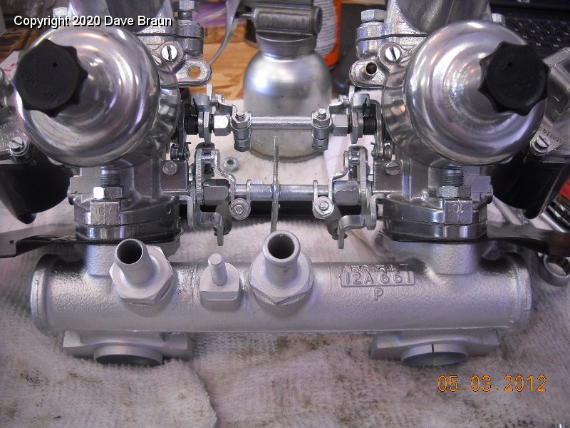 SU Carburetor Restorations/Mini Cooper S 1965 HS2 1204/Manifold